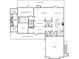 Main floor plan showing open concept living and kitchen areas at 5666 Long Island Nw Dr, Atlanta, GA 30327