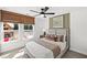 Comfortable bedroom with natural light and a view of the outdoors at 5756 Tillman Way, Powder Springs, GA 30127