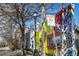 Eclectic street view showcasing colorful buildings with unique signs and neighborhood watch signs at 1770 Rockland Se Dr, Atlanta, GA 30316