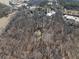 Aerial view of a large wooded area with a pond at 200 Heath Rd, Carrollton, GA 30116