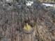 Aerial view of wooded lot with a pond at 200 Heath Rd, Carrollton, GA 30116