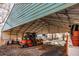 Covered parking for vehicles, forklift, and other equipment at 200 Heath Rd, Carrollton, GA 30116