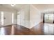 Hardwood floors and white wainscoting in an entryway at 331 Ivy Manor Nw Dr, Marietta, GA 30064