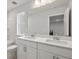 Shared bathroom with double vanity and a tub shower combo at 714 Smokey Quartz Way, Kennesaw, GA 30144