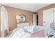 Comfortable bedroom featuring a cozy bed, stylish decor, and soft lighting at 714 Smokey Quartz Way, Kennesaw, GA 30144