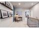 Hallway loft with desk and stylish decor at 714 Smokey Quartz Way, Kennesaw, GA 30144