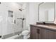 This bathroom boasts a spacious shower with modern fixtures and tile, plus stylish vanity at 2199 Lenox Ne Rd # 13, Atlanta, GA 30324