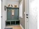 Inviting entryway with built-in bench and cubbies at 2199 Lenox Ne Rd # 13, Atlanta, GA 30324