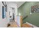 Bright hallway with modern wall art and access to other rooms at 2199 Lenox Ne Rd # 13, Atlanta, GA 30324