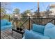 Private patio with comfortable seating, perfect for outdoor relaxation at 2199 Lenox Ne Rd # 13, Atlanta, GA 30324