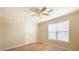 Simple bedroom with double door closet and window at 571 Oak Vista Ct, Lawrenceville, GA 30044