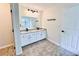 Bathroom with double vanity and granite countertops at 3405 Summer Brooke Way, Union City, GA 30291