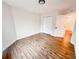 Bright bedroom with wood-look floors and double closets at 3405 Summer Brooke Way, Union City, GA 30291