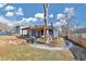 Backyard with a wooden deck, pergola, grill, and stone pathway at 2507 Maple St, Atlanta, GA 30344