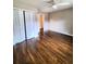 Spacious bedroom with hardwood floors and a large closet at 1800 Pinedale Nw Dr, Atlanta, GA 30314