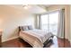 Bright bedroom with hardwood floors and large window at 361 17Th St # 2001, Atlanta, GA 30363