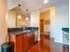 Modern kitchen with stainless steel appliances and breakfast bar at 361 17Th St # 2001, Atlanta, GA 30363