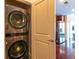 Laundry closet with stacked washer and dryer at 361 17Th St # 2001, Atlanta, GA 30363