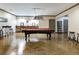 Finished basement with pool table, wet bar, and seating at 1891 Prospect Church Rd, Lawrenceville, GA 30043