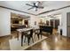 Open concept dining area with kitchen views at 1891 Prospect Church Rd, Lawrenceville, GA 30043