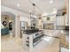 Spacious kitchen with granite countertops, custom cabinetry, and a large island at 1891 Prospect Church Rd, Lawrenceville, GA 30043