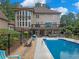Large inground pool and expansive backyard at 1891 Prospect Church Rd, Lawrenceville, GA 30043