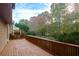 Deck overlooking wooded backyard at 1129 Gate Post Ln, Lawrenceville, GA 30044
