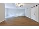 Spacious living room featuring wood-look floors at 1129 Gate Post Ln, Lawrenceville, GA 30044