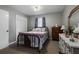 Bedroom featuring carpet, neutral paint, a closet, and a bed at 1155 Casteel Rd, Powder Springs, GA 30127