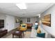 Finished basement features a living area, plenty of space and natural light at 4025 Casa Verde Dr, Atlanta, GA 30349