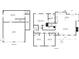 1-story house floor plan with 2 bedrooms, 1 bathroom, living room, kitchen, and garage at 4025 Casa Verde Dr, Atlanta, GA 30349