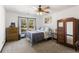 Spacious bedroom with ample natural light and built-in wardrobe at 1206 Red Fox Cir, Woodstock, GA 30188