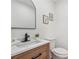 Modern bathroom with a vanity, toilet and updated fixtures at 3939 Hamilton Mill Rd, Buford, GA 30519