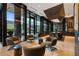 Spacious lobby with comfortable seating and large windows at 40 12Th Ne St # 1903, Atlanta, GA 30309