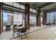 Spacious terrace with lounge chairs and city views at 40 12Th Ne St # 1903, Atlanta, GA 30309