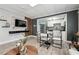 Open concept kitchen and living area with modern appliances and stylish decor at 1617 Church Ne St, Conyers, GA 30012