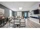 Open living space with dining area and modern decor at 1617 Church Ne St, Conyers, GA 30012