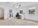 Bedroom with a desk and shelving, bright with natural light at 2225 Mountain Creek Dr, Tucker, GA 30087