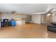 Spacious finished basement features a bar and plenty of room for recreation at 4684 Pine Dr, Loganville, GA 30052