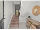 Bright entryway with stairs and a console table at 3301 Henderson Mill Rd # A2, Atlanta, GA 30341