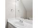 Bright bathroom with white vanity and a large mirror at 3742 Berkeley Xing, Duluth, GA 30096