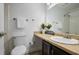 Simple bathroom with a single vanity and shower/tub at 1647 Raleigh Se Cir, Marietta, GA 30067