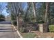 Stone entrance to Bentley Ridge Private Community at 1647 Raleigh Se Cir, Marietta, GA 30067