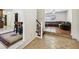 Spacious entryway with tile floors and view of living room at 19 Roving Hills Cir, Cartersville, GA 30121