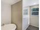 Modern bathroom with soaking tub and shower at 248 Billy Bullock Rd, Dallas, GA 30157