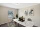 Elegant dining room with marble table and modern chairs at 248 Billy Bullock Rd, Dallas, GA 30157
