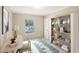 Bright home office features built-in shelving and a spacious desk at 248 Billy Bullock Rd, Dallas, GA 30157