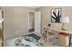 Light-filled home office with a desk and access to another room at 248 Billy Bullock Rd, Dallas, GA 30157