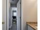 Small bathroom with access to other rooms at 1429 Wood Iris Ln, Lawrenceville, GA 30045