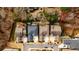 Aerial view of the property showcasing its layout, backyard, surrounding trees, and neighborhood at 1250 Atherton Park, Roswell, GA 30076